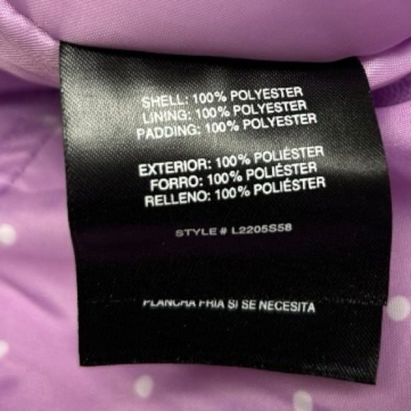 NWT LONDON FOG Baby girls Classic Heavyweight Snow Bib Ski Pant Purple 12 M - Picture 5 of 7